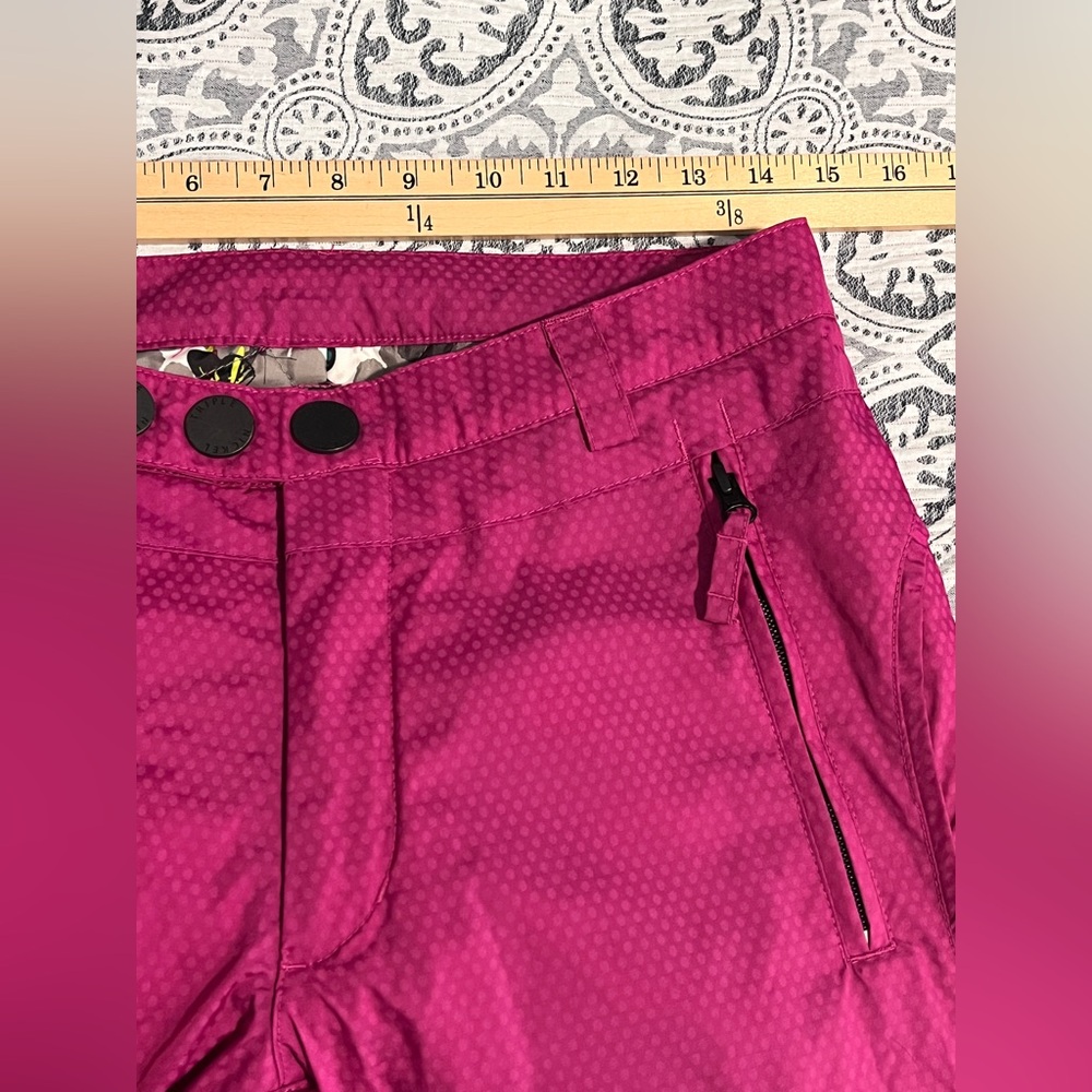 Five Fifty Five Pink snow pants sz 14 - Picture 7 of 10